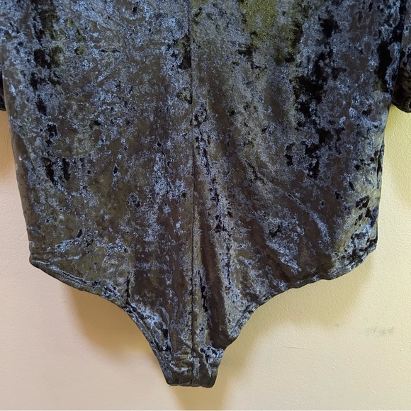 Intimately Free FP~ new ~ Don’t You Wish Velvet Bodysuit in Sunflower Seed ~XL - Picture 5 of 15